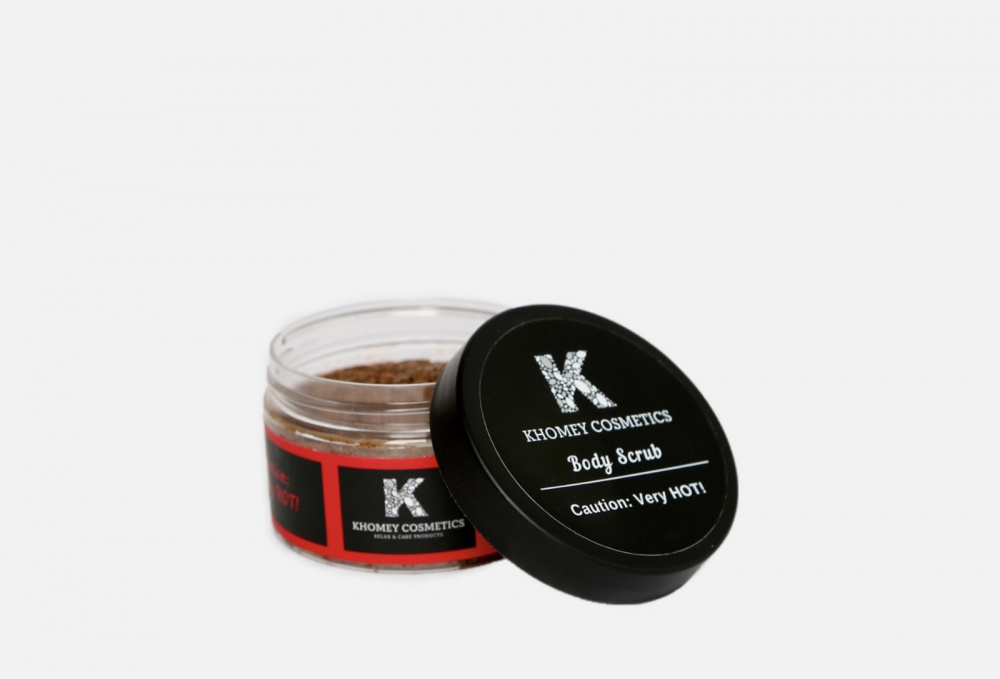 фото Сахарно-кофейный скраб для тела khomey cosmetics