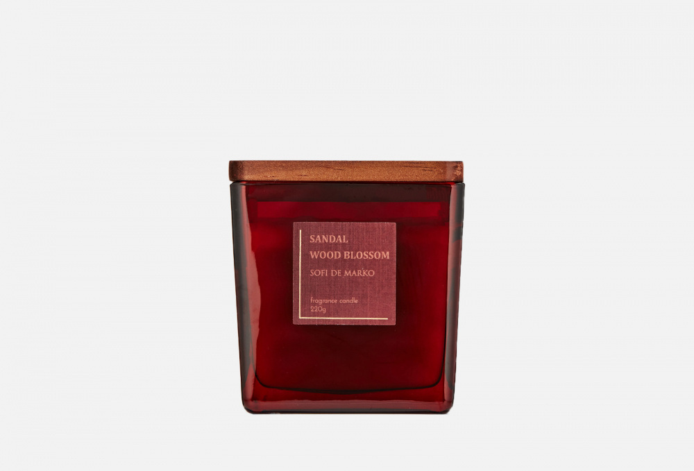 цена Ароматическая свеча SOFI DE MARKO Sandalwood Blossom 220 гр