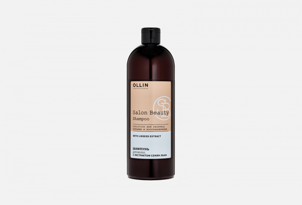 Шампунь для волос OLLIN PROFESSIONAL Hair Shampoo With Linseed Extract 1000 мл