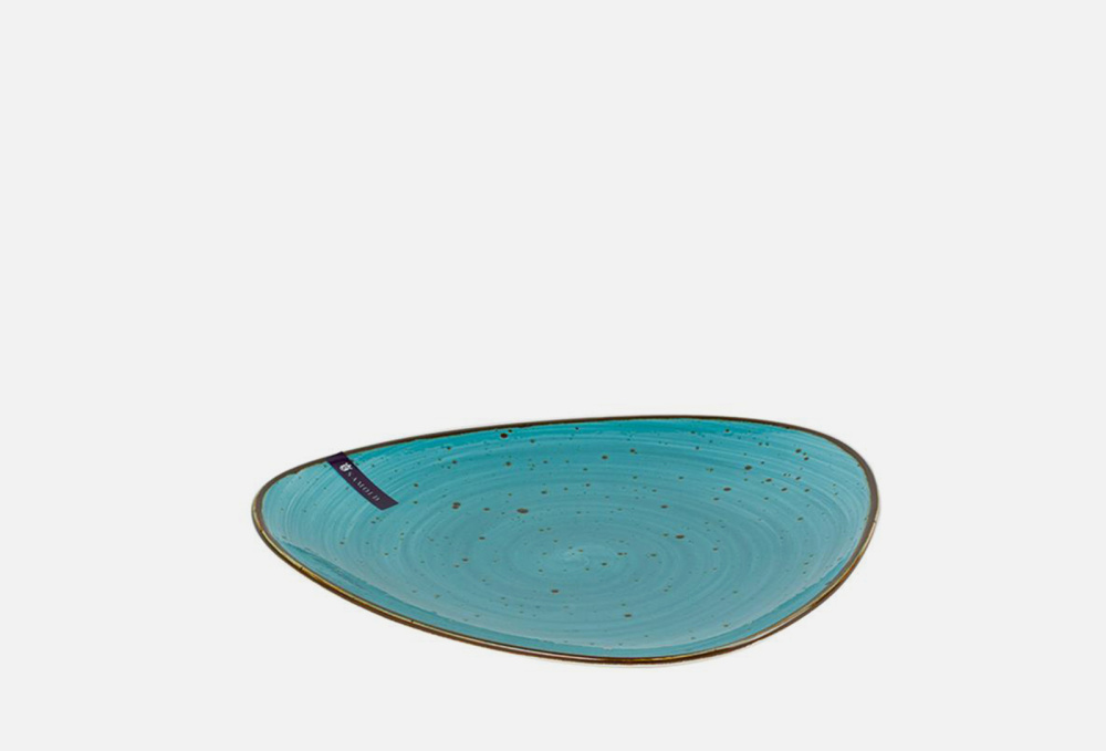 Тарелка мелкая SAMOLD Horeca Turquoise 27x25 См 1 шт
