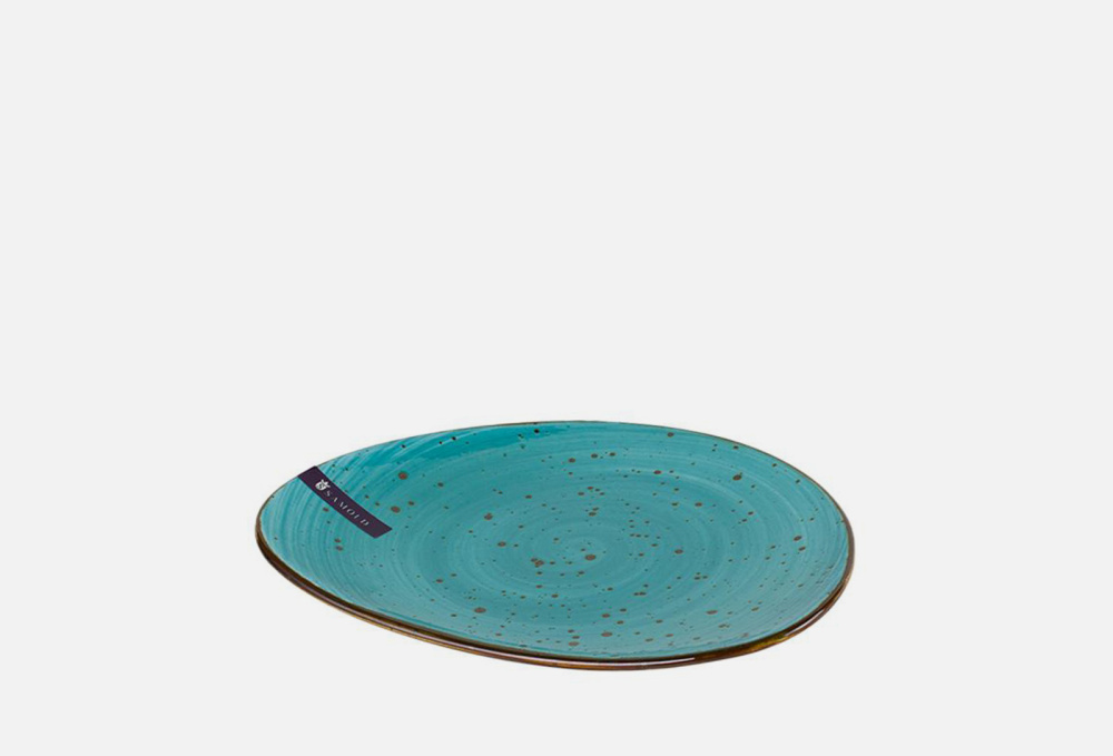 Тарелка мелкая SAMOLD, цвет синий - фото 1