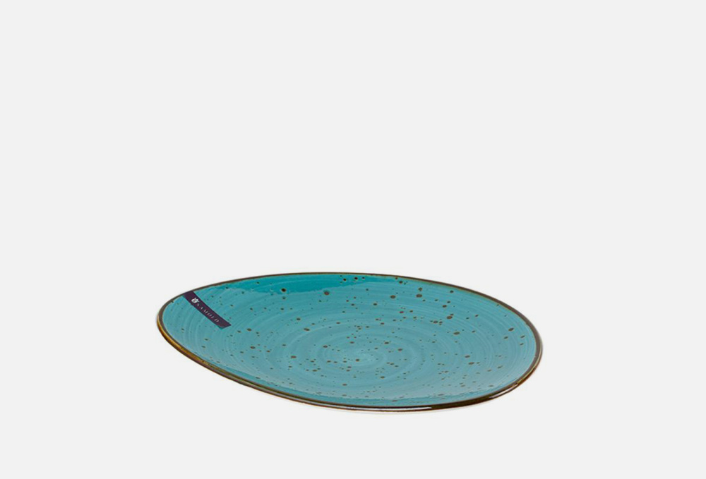 Тарелка мелкая SAMOLD Horeca Turquoise 26x20 См 1 шт