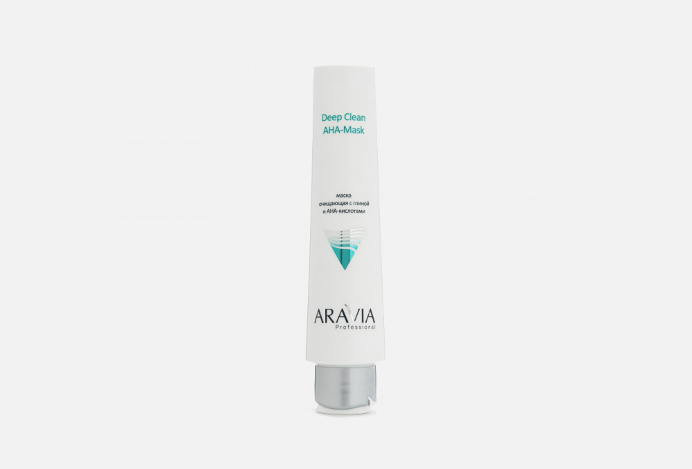 Маска очищающая для лица с глиной и АНА-кислотами ARAVIA PROFESSIONAL Deep Clean Aha-mask 100 мл