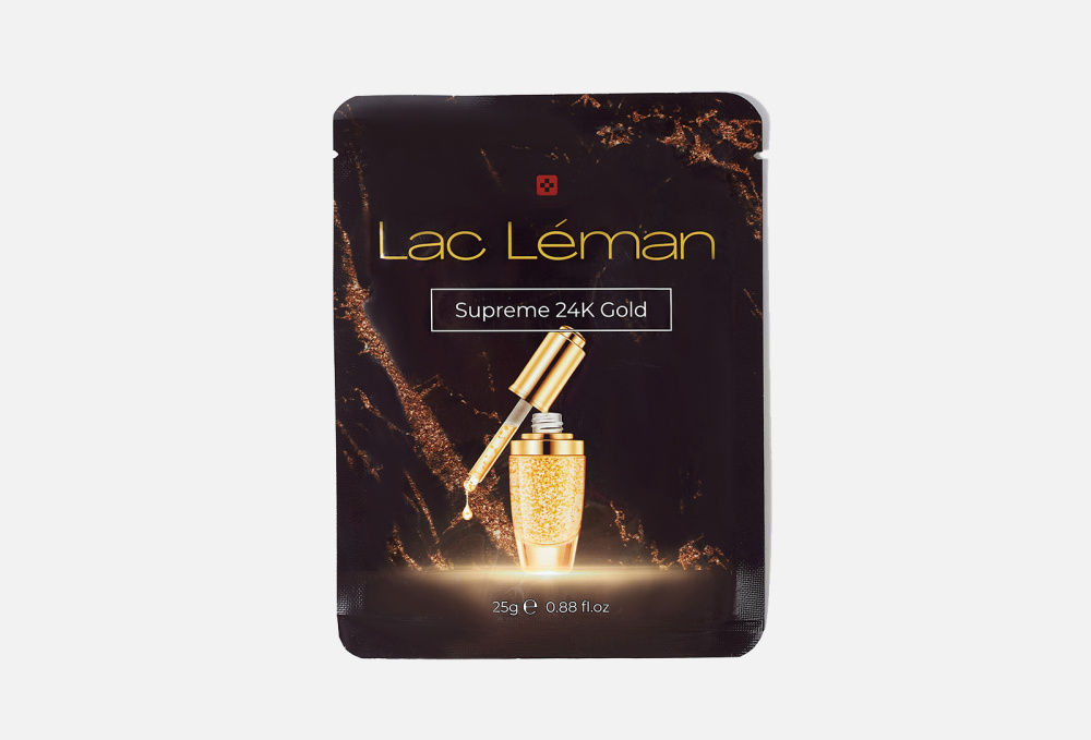 Питательная тканевая маска для лица LAC LEMAN Supreme 24k Gold 25 гр