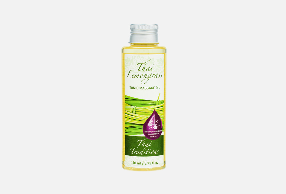 Масло массажное тонизирующее THAI TRADITIONS Thai Lemongrass Tonic Massage Oil 110 мл