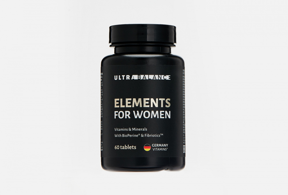 Биологически активная добавка ULTRABALANCE Elements For Women Premium 60 шт
