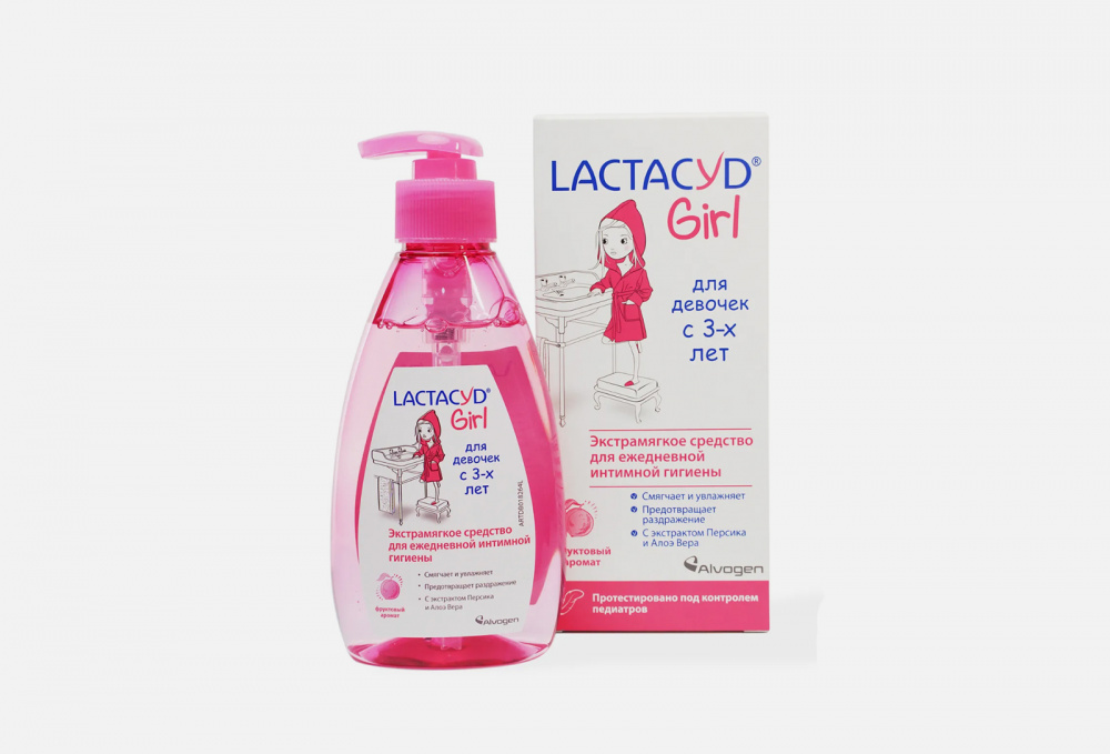 фото Средство для интимной гигиены девочек с 3-х лет lactacyd