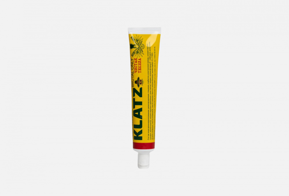 Зубная паста для мужчин KLATZ Pure Tequila 75 мл