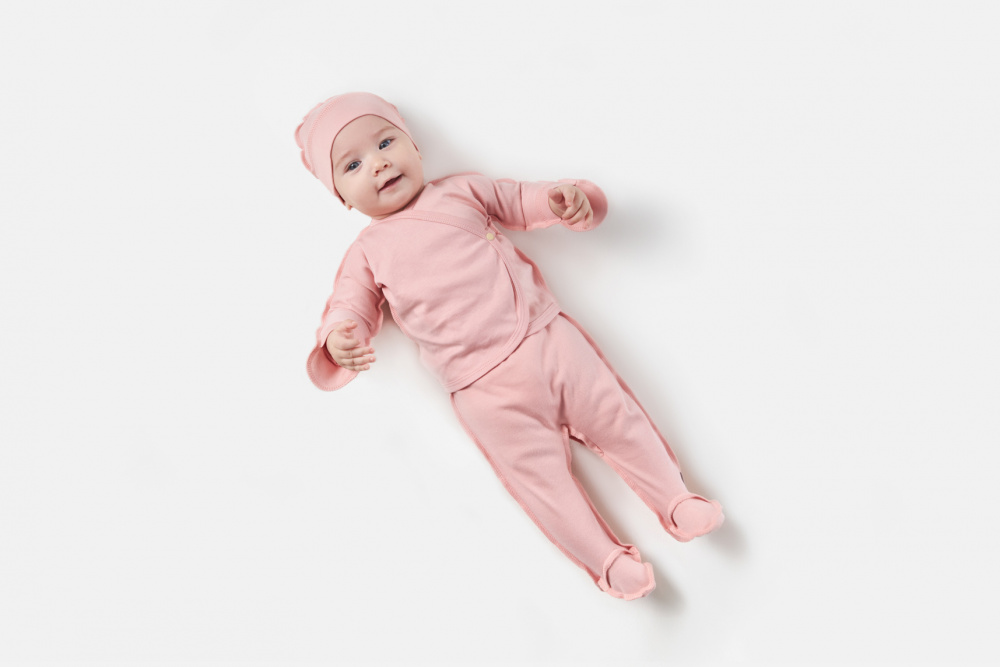 Комплект детской одежды LEMIVE Интерлок, Розовый 20-62 размер