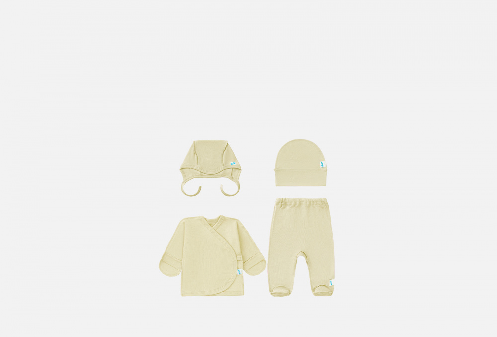 Комплект детской одежды LEMIVE Интерлок, Светлый Хаки 20-62 размер