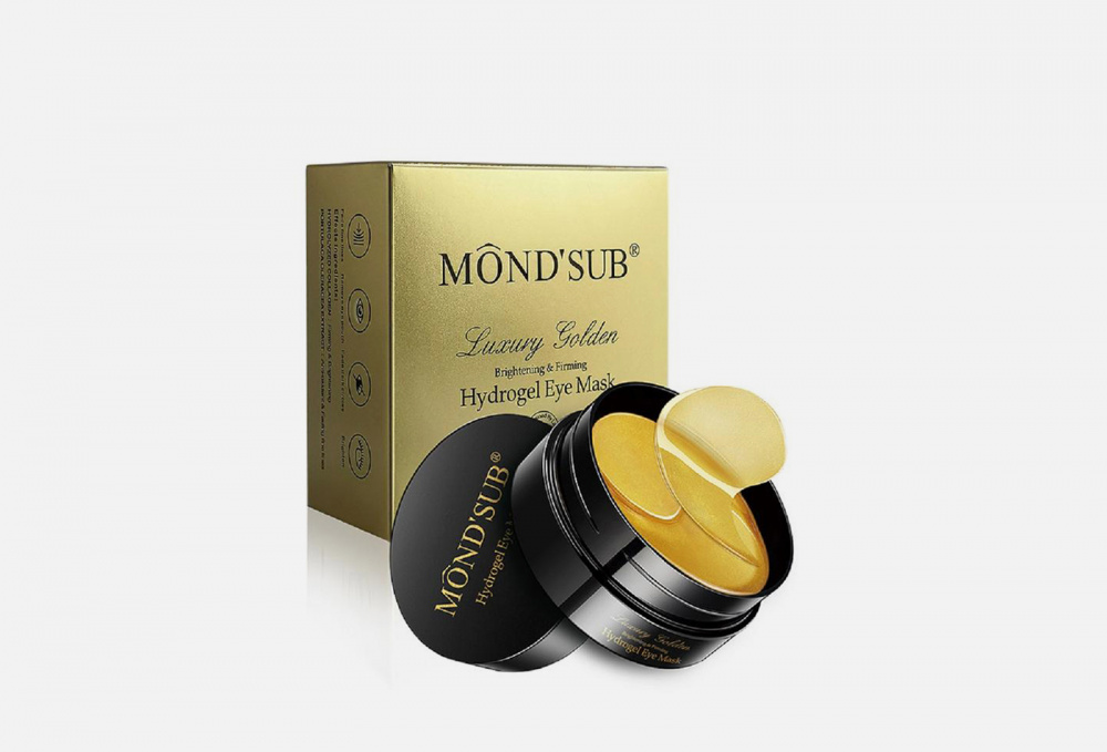 Патчи для глаз MONDSUB Hydro Gel Eye Mask(golden) 60
