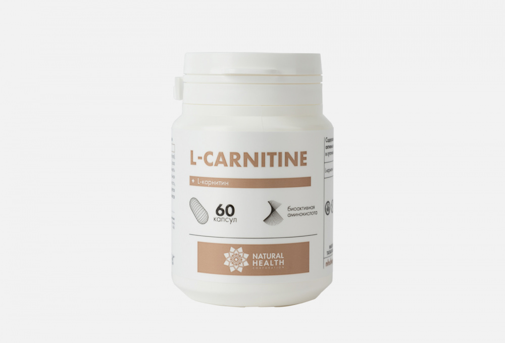 Биологически активная добавка NATURAL HEALTH L-carnitine 60 шт