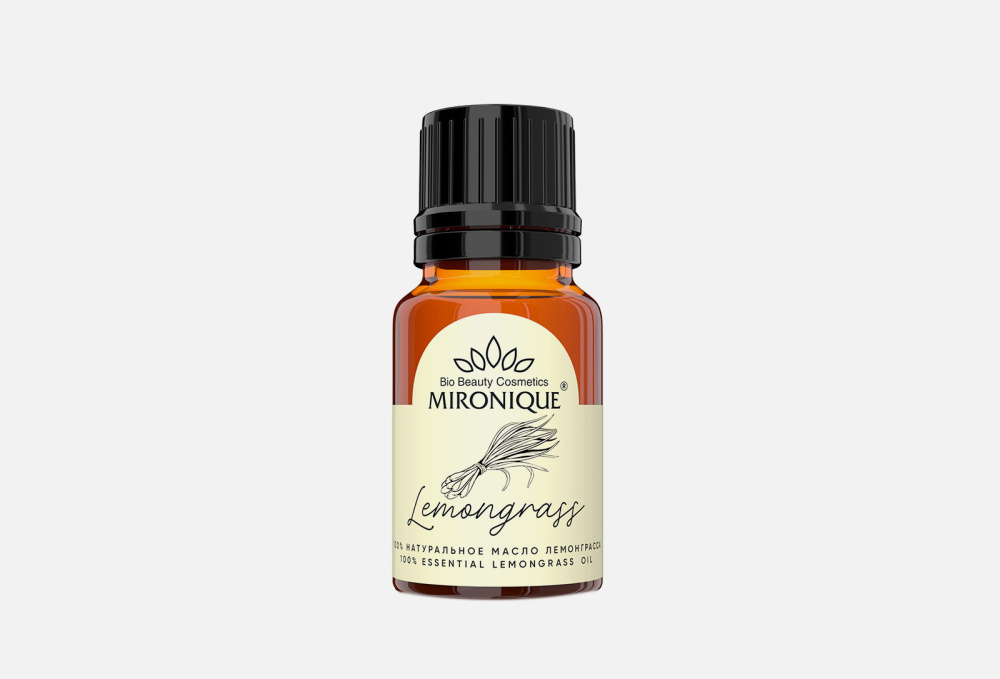 Эфирное масло MIRONIQUE 100% Essential Lemongrass Oil 10 мл