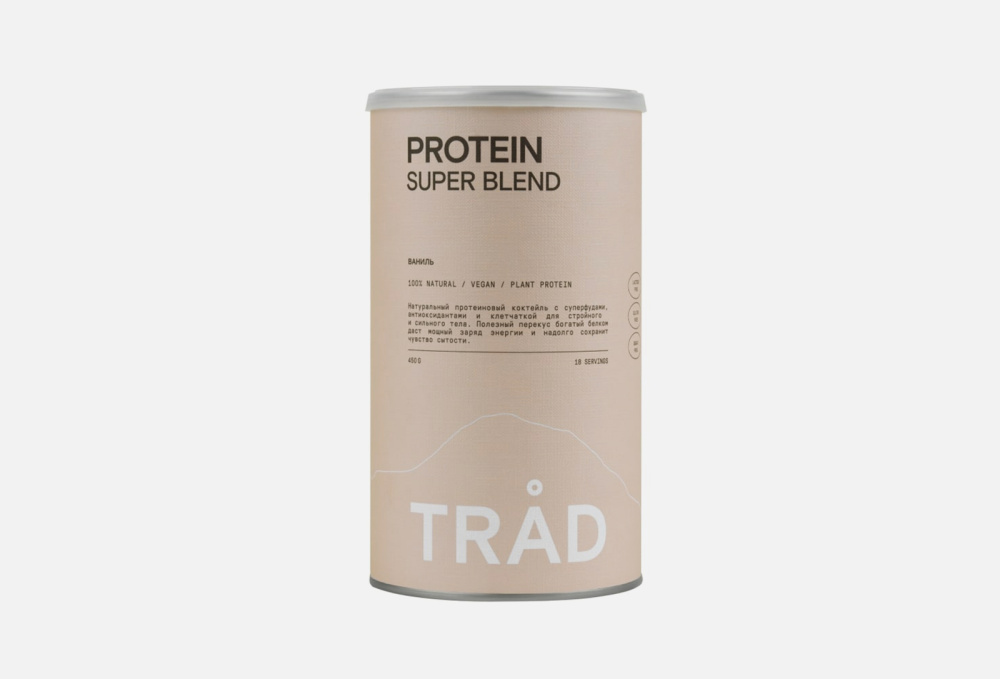 Протеиновый коктейль TRAD Protein Super Blend Vanilla Tasty 450 гр