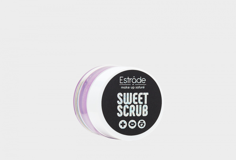 Сахарный скраб для губ ESTRADE, цвет фиолетовый - фото 1