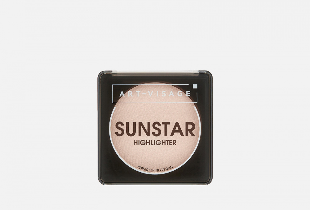 Пудровый хайлайтер для лица ART-VISAGE Sunstar 7 г цена и фото