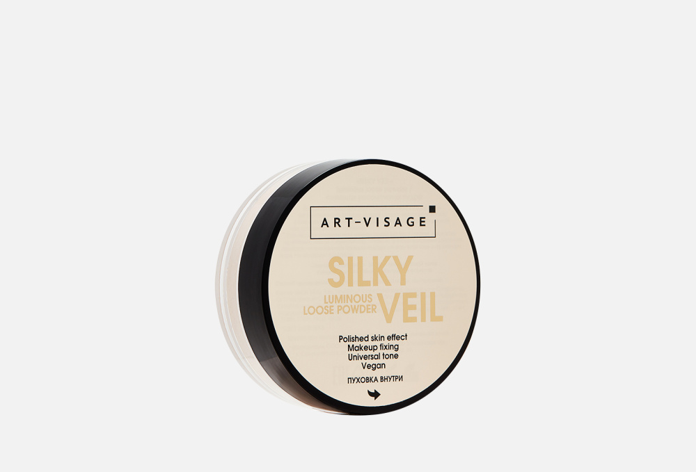 Финишная рассыпчатая пудра ART-VISAGE Silky Veil 10 гр цена и фото
