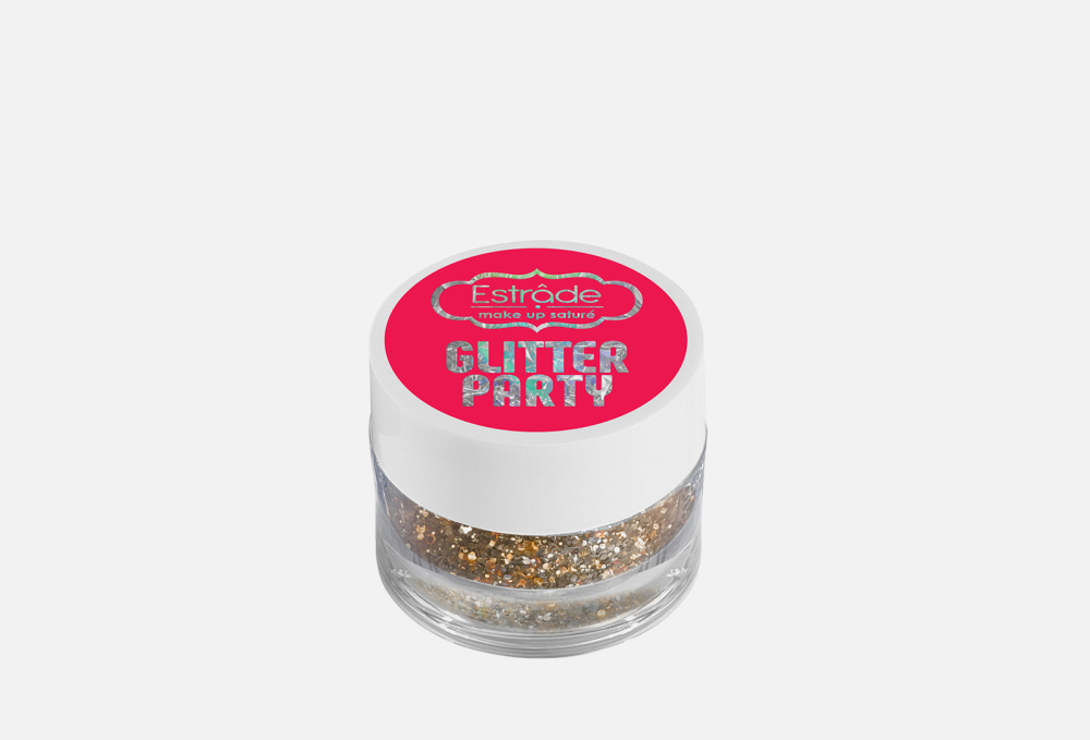 Гелевый глиттер для лица, тела и волос ESTRADE Glitter Party 6.5 гр