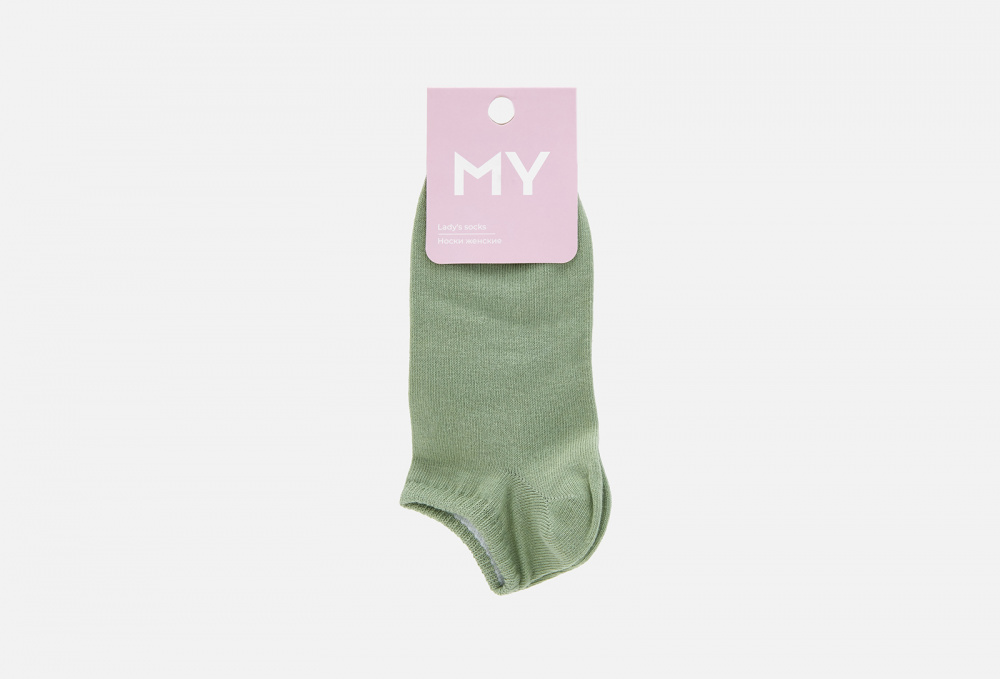 Носки MY, цвет зеленый - фото 1