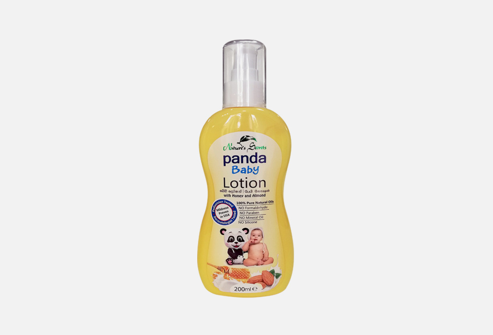 Лосьон для тела NATURES SECRETS PANDA BABY Honey And Almond Baby Lotion 200 мл