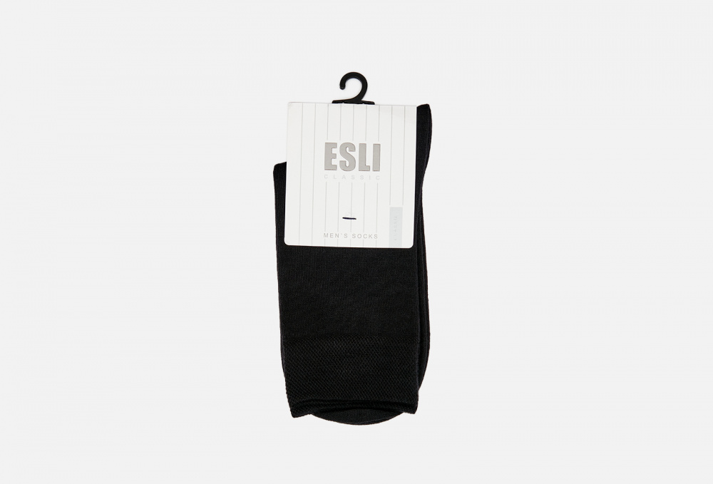 Носки ESLI Classic Черные 44-45 размер