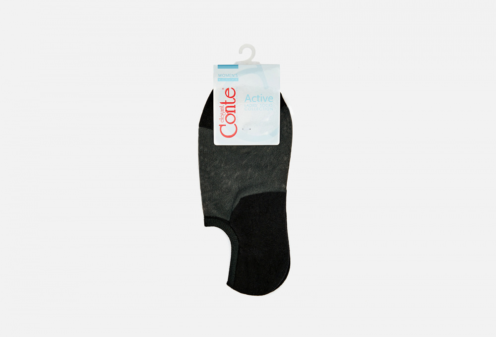 Носки CONTE ELEGANT, цвет черный - фото 1