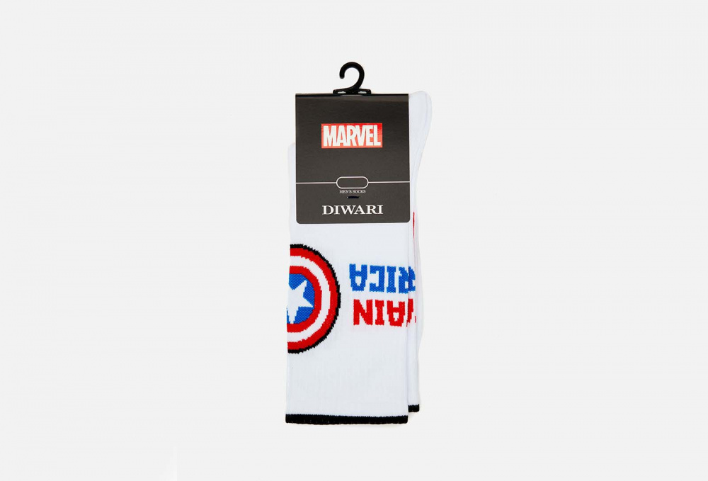 Носки DIWARI Marvel, Capitan America 44-45 размер
