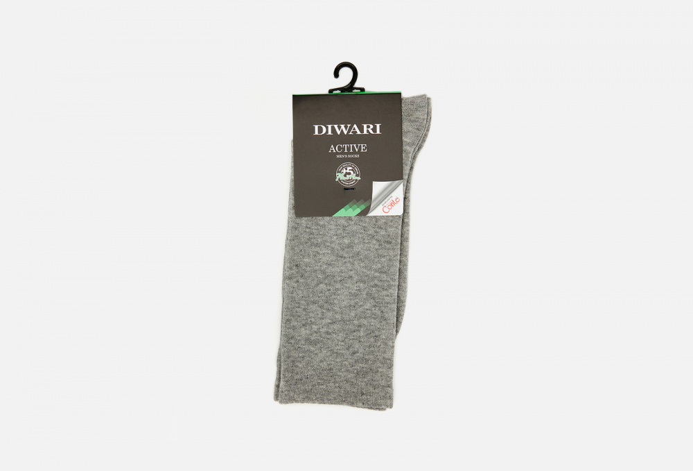 Носки DIWARI Active, Серый 44-45 размер