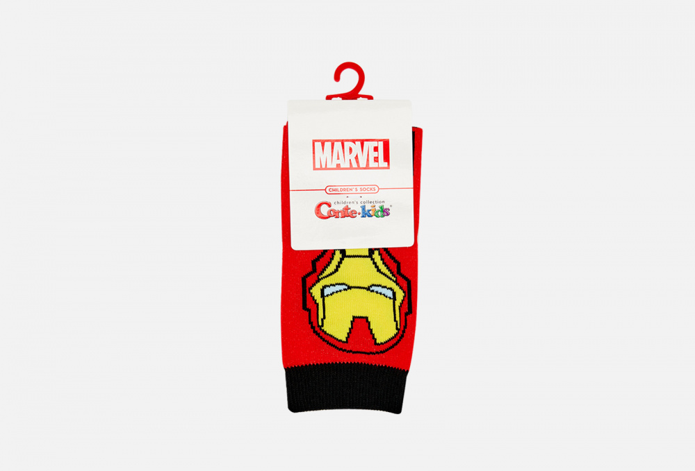 Носки детские CONTE-KIDS Marvel, Iron Man 33-35 размер