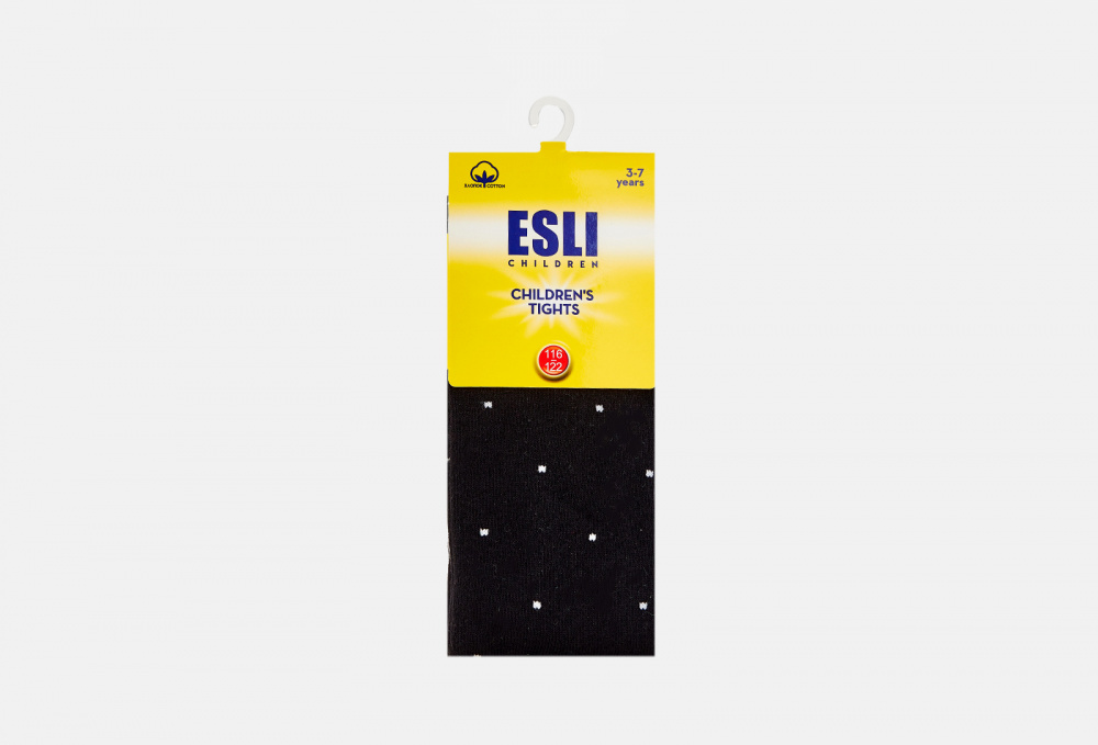 Колготки ESLI Черные 116-122 см