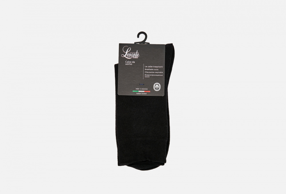Носки LEVANTE Черный 44-45 размер