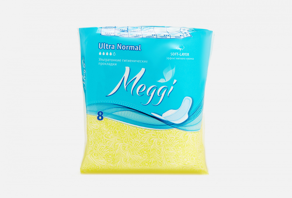 Гигиенические прокладки MEGGI Ultra Normal 8 шт