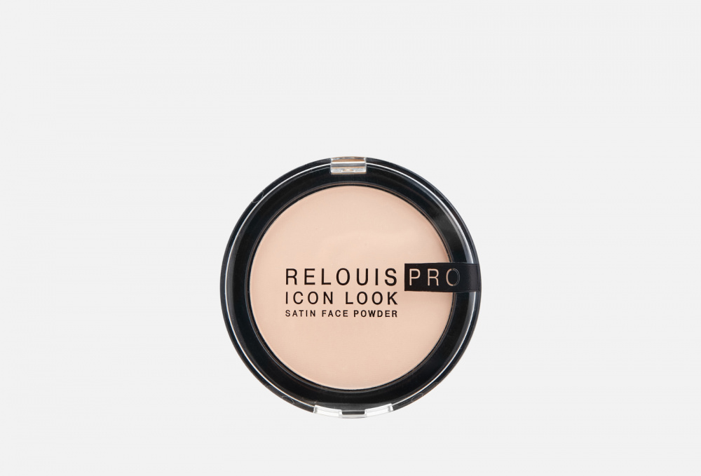 Компактная Пудра для лица RELOUIS Pro Icon Look Satin Face Powder 8,5 гр