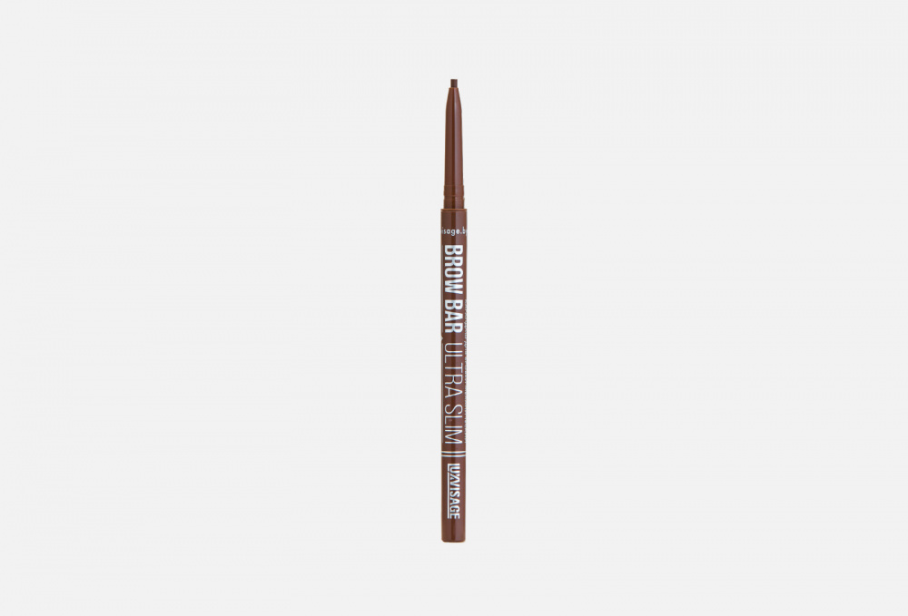 Ультратонкий механический карандаш для бровей LUXVISAGE, цвет коричневый - фото 1