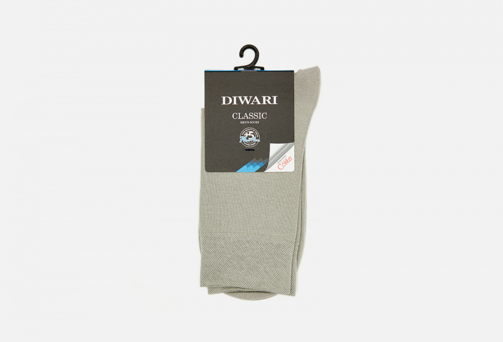 Носки DIWARI Classic, Серый 44-45 размер