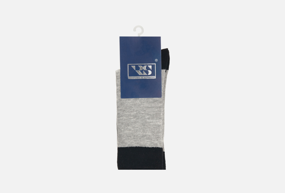 Носки R&S, цвет серый