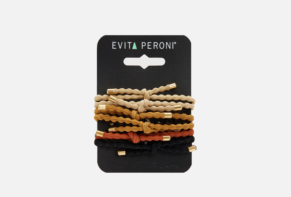 Набор резинок для волос EVITA PERONI Twist Mix 6 шт select 602