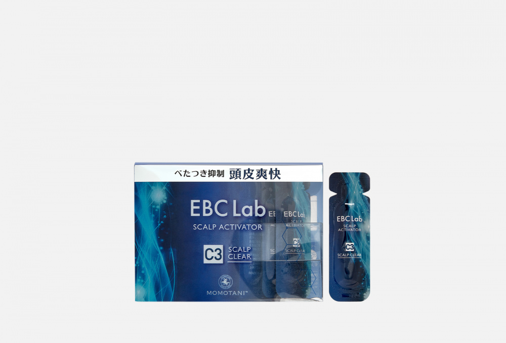 Сыворотка-активатор для головы MOMOTANI JAPAN Ebc Lab Scalp Clear Scalp Activator 14*2 мл