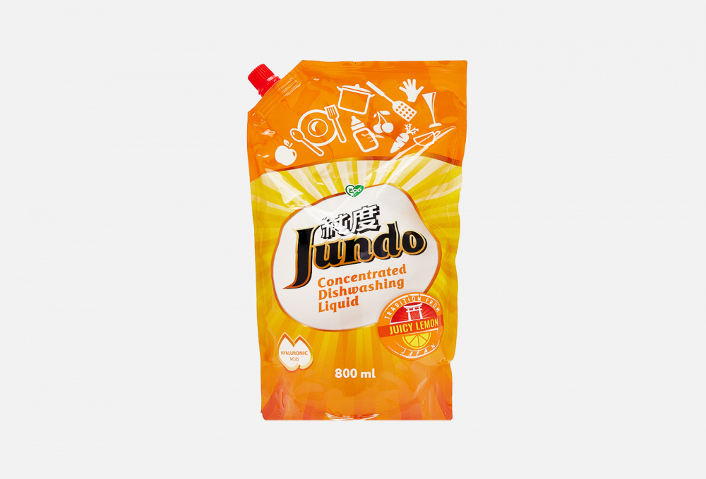 Гель для мытья посуды JUNDO Juicy Lemon 800 мл