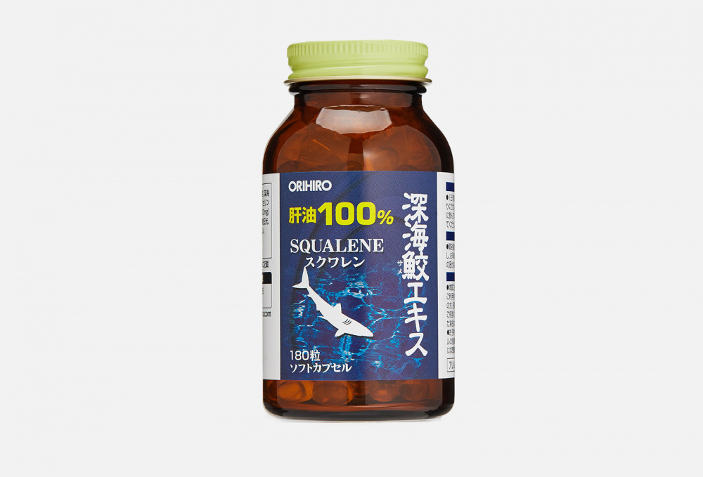 Биологически активная добавка ORIHIRO 100% Squalene 180 шт