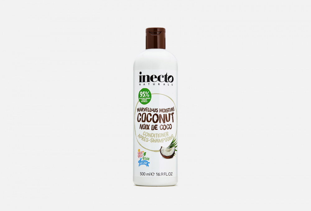 Кондиционер увлажняющий, восстанавливающий с маслом кокоса INECTO - фото 1