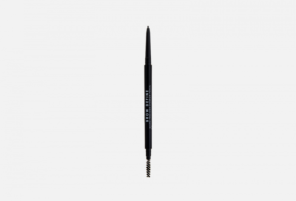 Автоматический карандаш для бровей микро MUA MAKE UP ACADEMY, цвет серый - фото 1