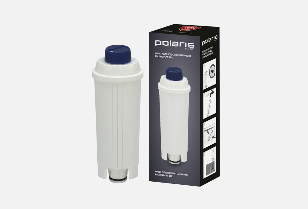 Фильтр для воды в кофемашину POLARIS Pcwf 1001 White 1 шт цена и фото