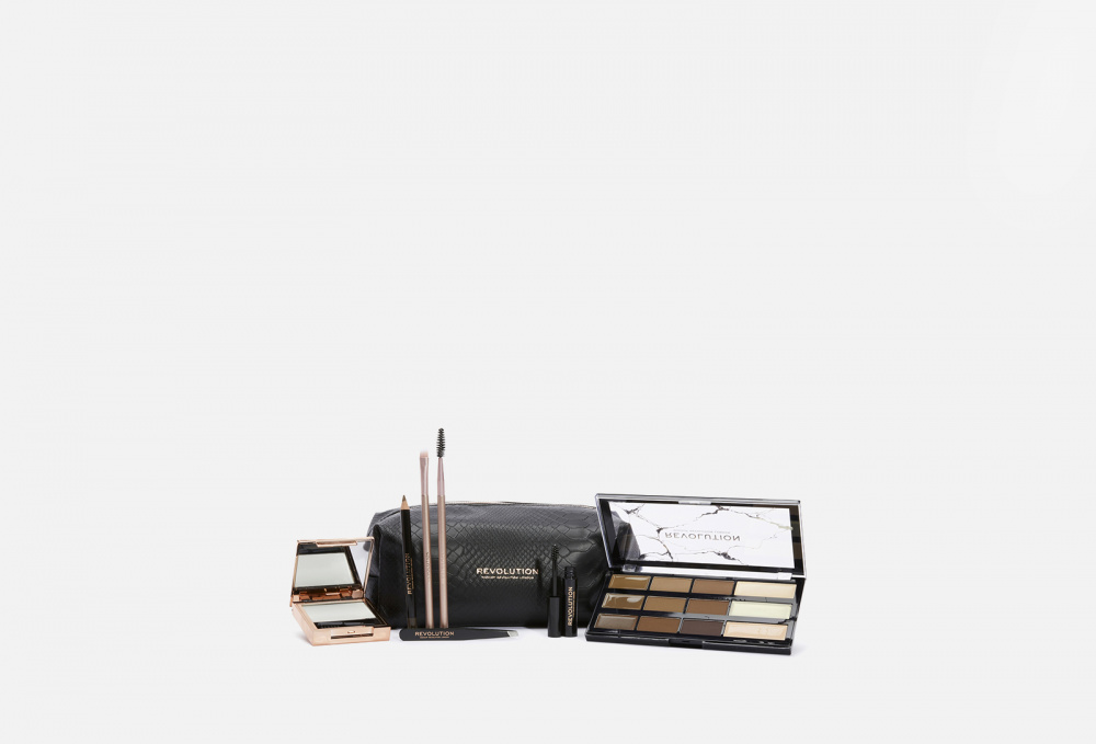 фото Подарочный набор для макияжа бровей makeup revolution