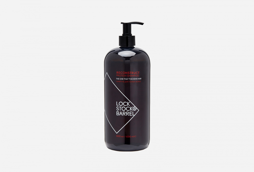 Шампунь для тонких волос LOCK STOCK & BARREL Reconstruct Thickening Shampoo 1 л