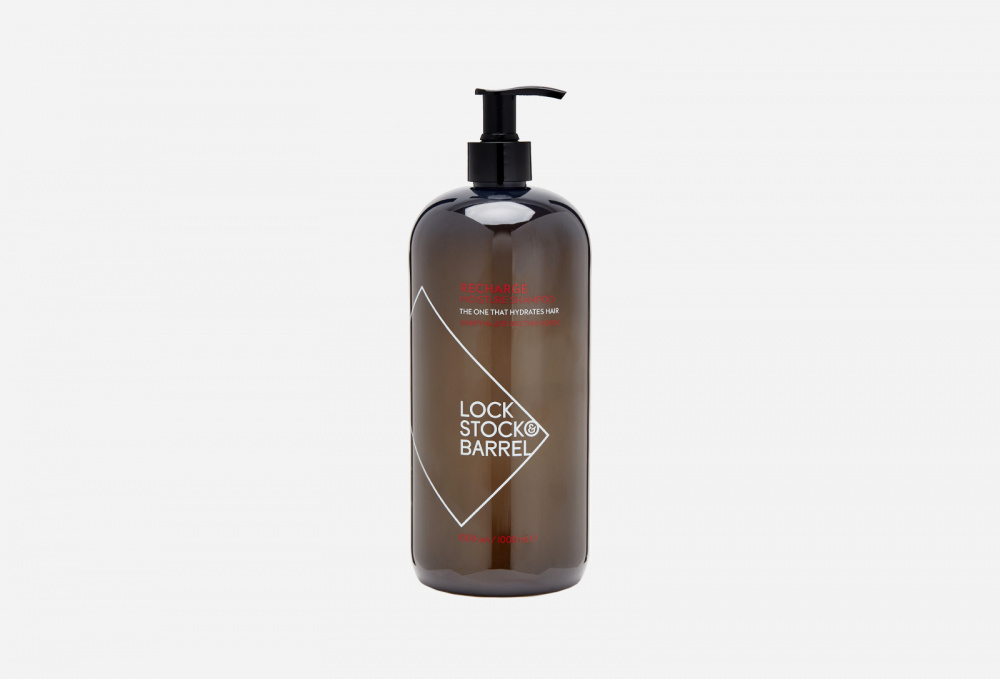 Шампунь для жестких волос LOCK STOCK & BARREL Recharge Moisture Shampoo 1 л