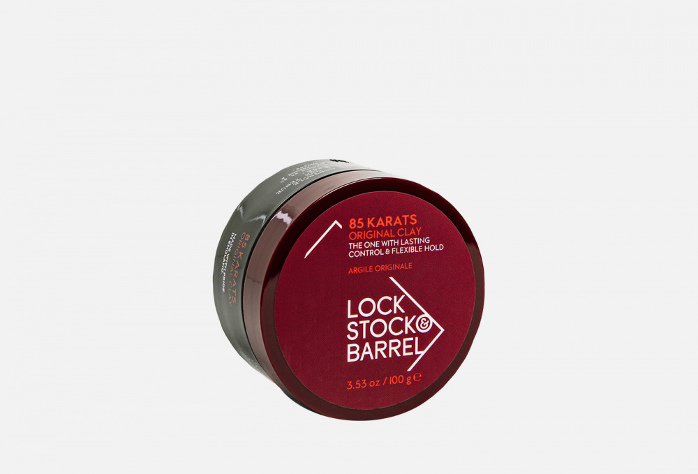 Глина для густых волос LOCK STOCK & BARREL 85 Karats Original Clay 100 гр