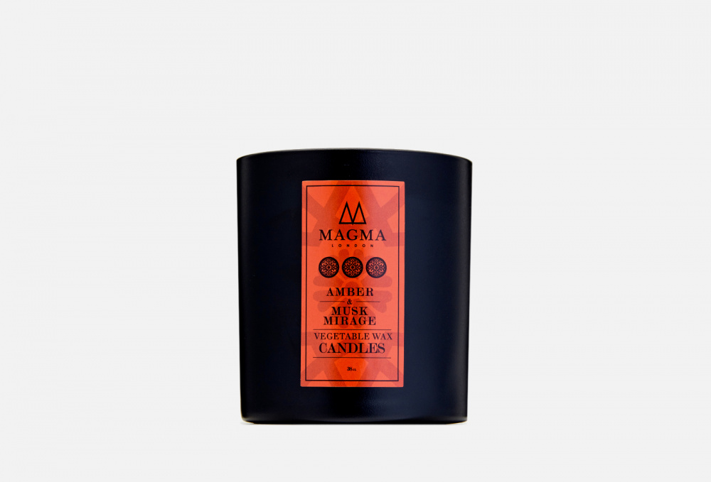 Аромасвеча MAGMA LONDON Nomad Collection Candle Amber And Musk Mirage Scent 380 мл