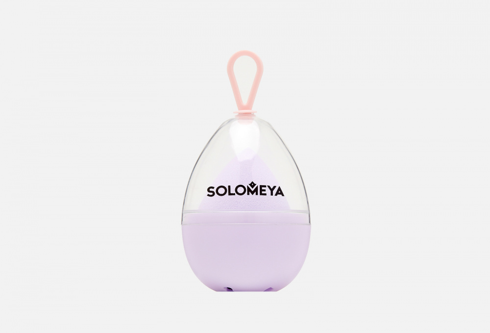 Спонж для макияжа SOLOMEYA Purple-pink 1
