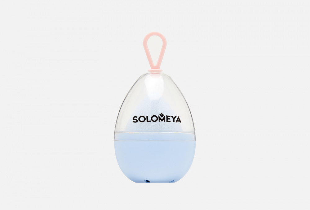 Спонж для макияжа SOLOMEYA, цвет голубой - фото 1